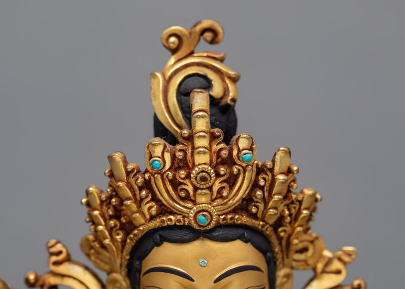 Green Tara Statue | Himalaya Buddhist Sculpture | Art of Nepal