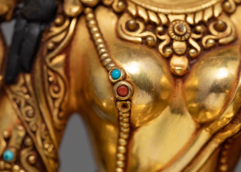 Green Tara Statue | Himalaya Buddhist Sculpture | Art of Nepal