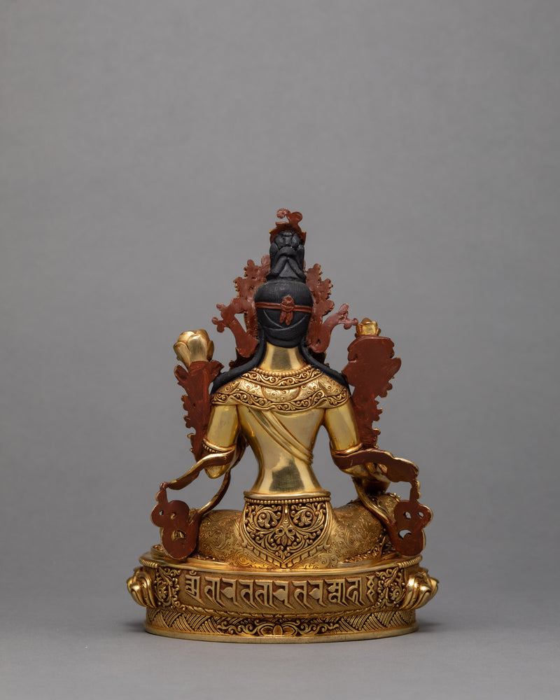 Green Tara Statue | Himalaya Buddhist Sculpture | Art of Nepal