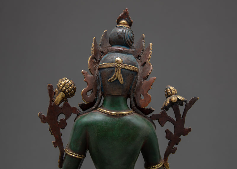 Green Tara Statue | Art of Nepal