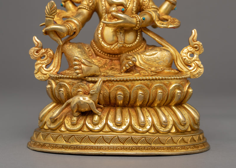 Ancient Ganesh Statue | Buddhist Deity Vināyaka