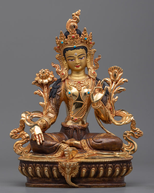 tara the female buddha statue