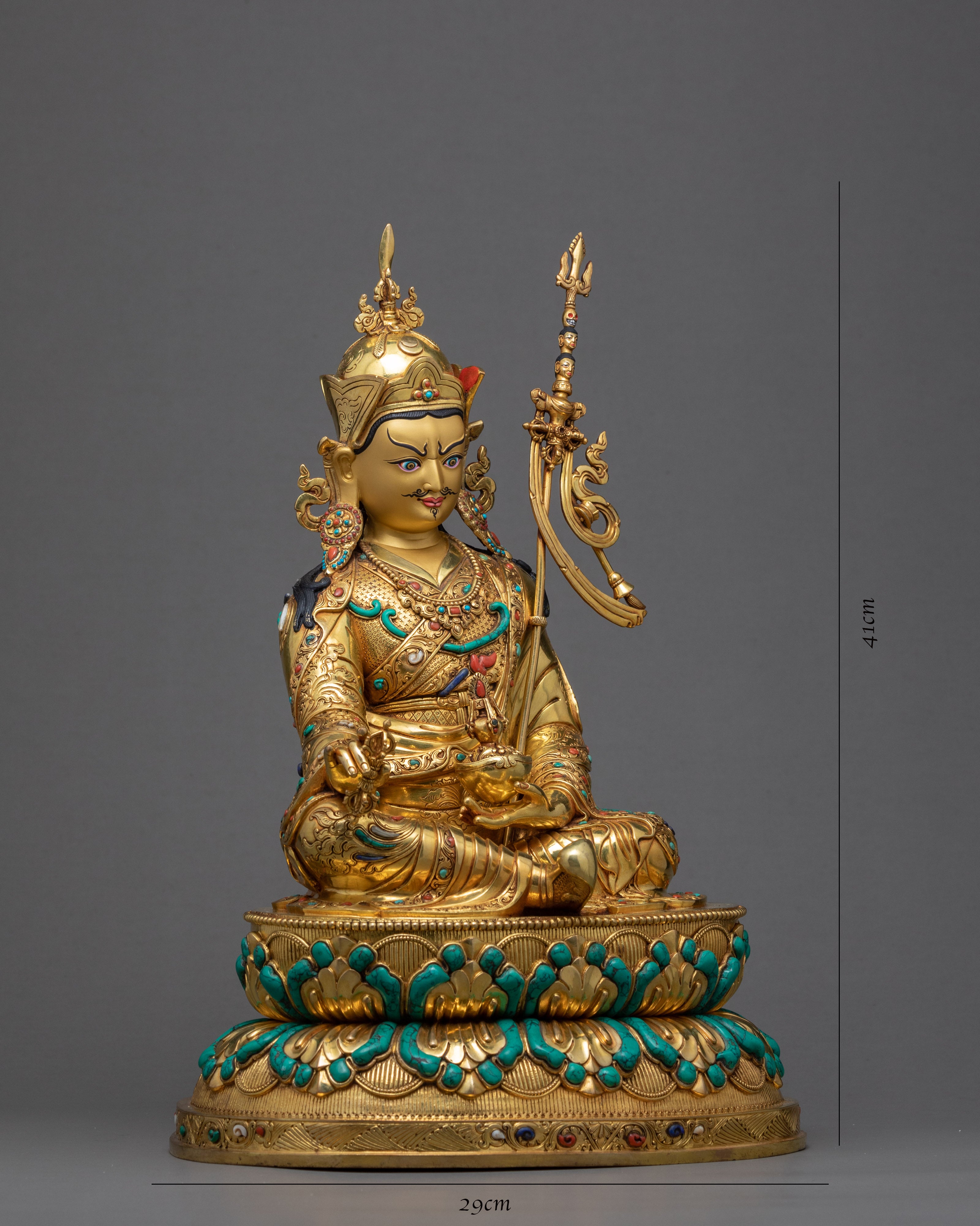 Padmasambhava Guru Rinpoche Statue | Tibetan Precious Guru