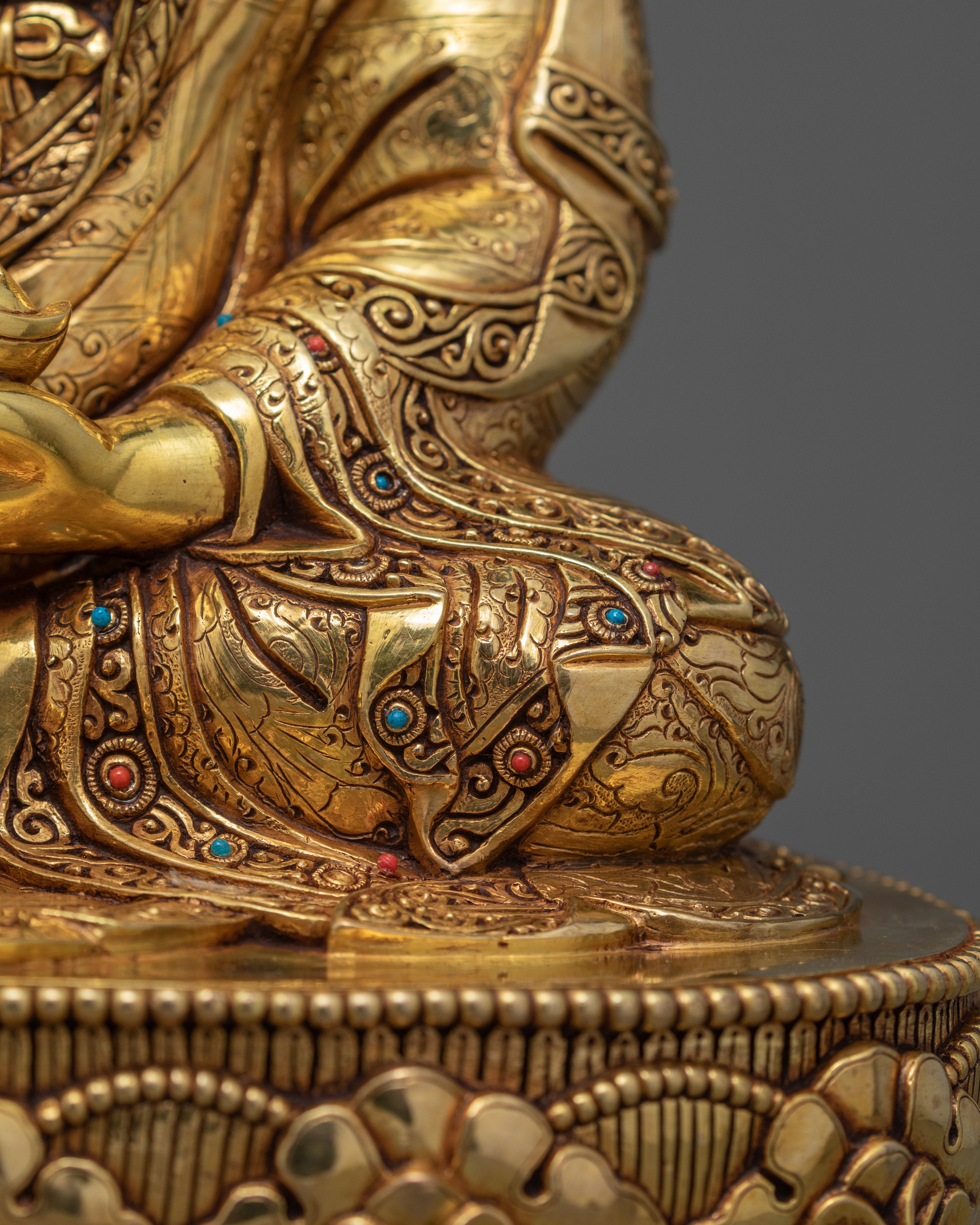 Guru Rinpoche Statue | Second Buddha | Tibetan Fine Art