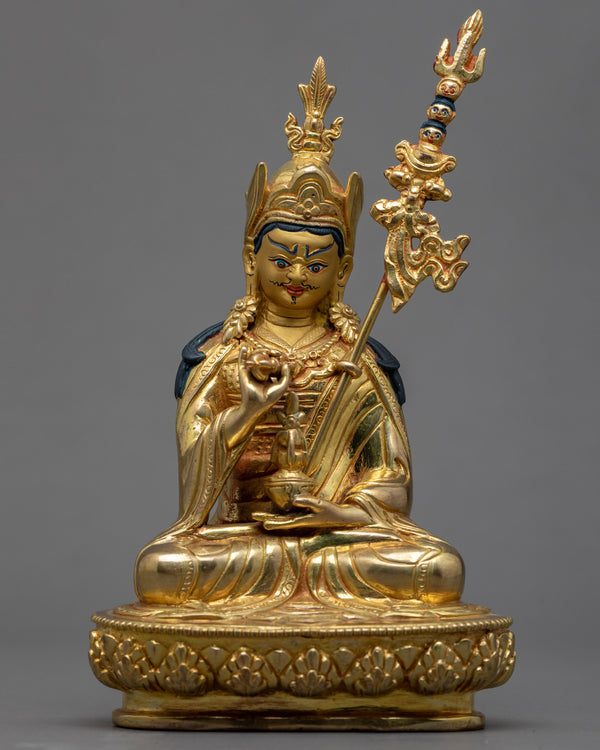 Semi Wrathful Guru Rinpoche Sculpture 