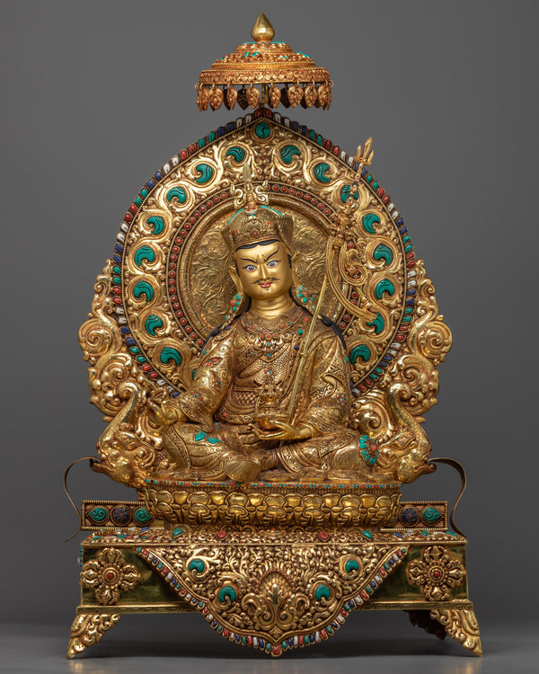 tibetan guru rinpoche statue 