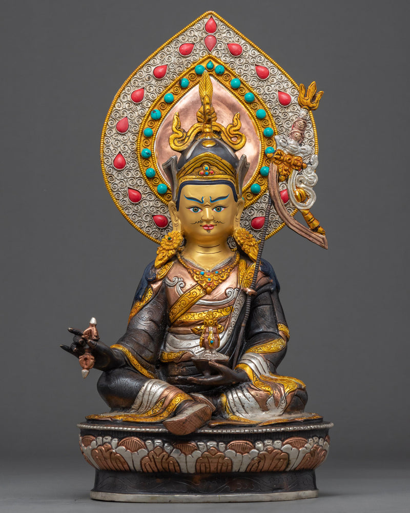Semi Wrathful Guru Rinpoche Statue 