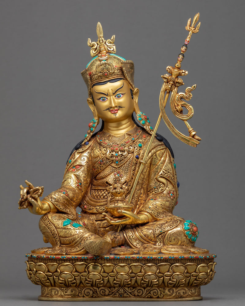 Guru Rinpoche Tibetan Statue