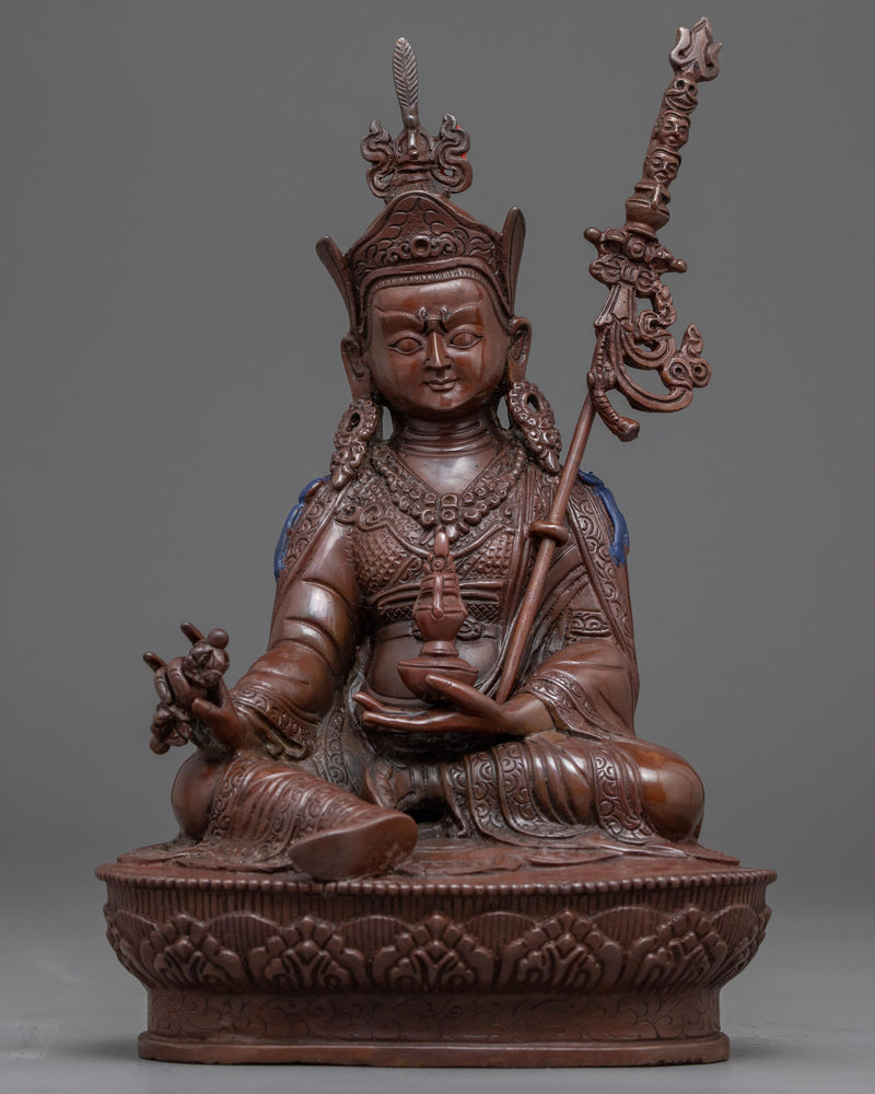 Guru Rinpoche Copper Statue 