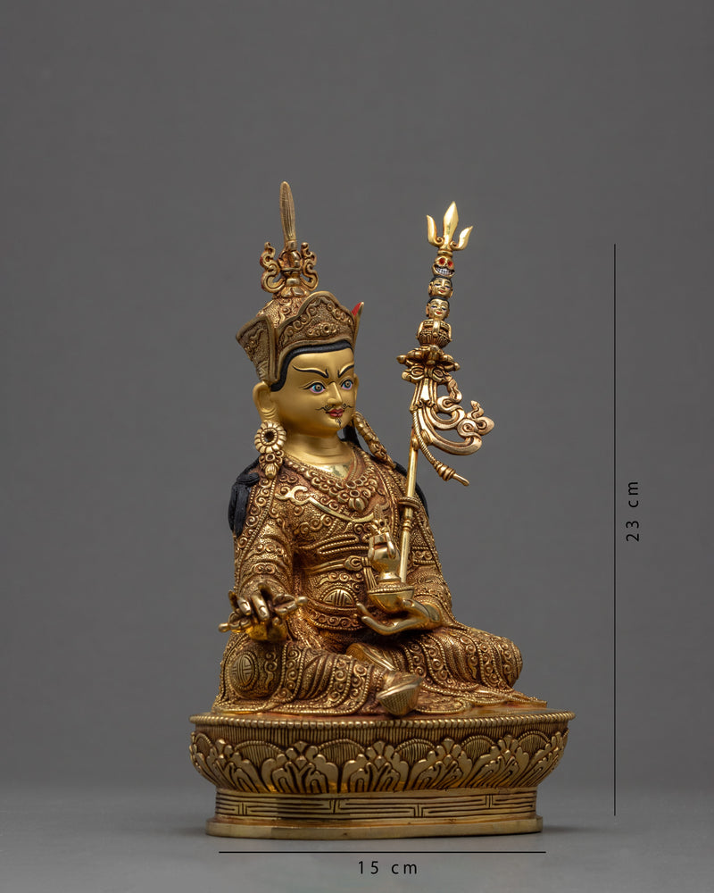 Guru Rinpoche (Precious Guru) Statue | Tibetan Buddhist Art