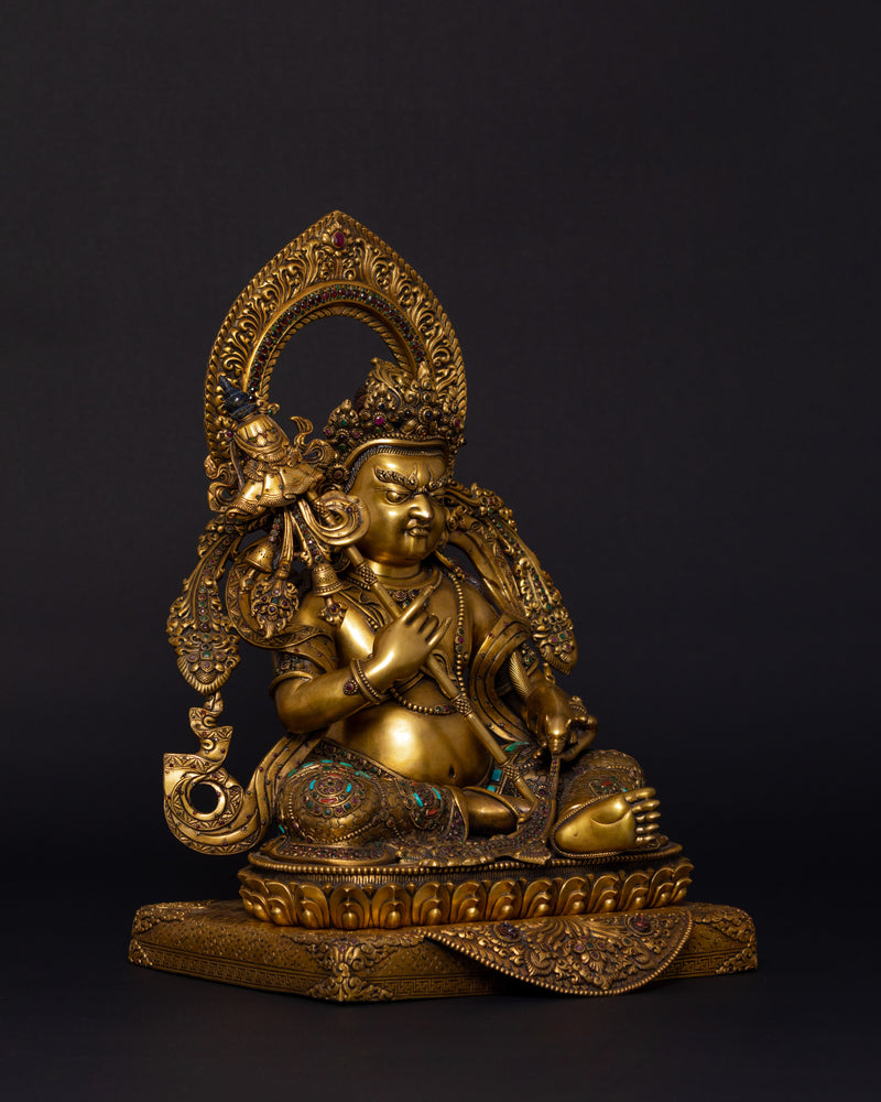 Dzambhala (Jambhala) Statue | Tibetan Wealth and Fortune deity