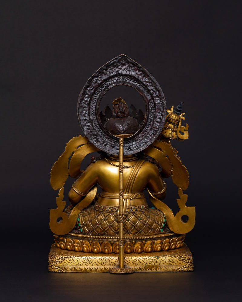Dzambhala (Jambhala) Statue | Tibetan Wealth and Fortune deity