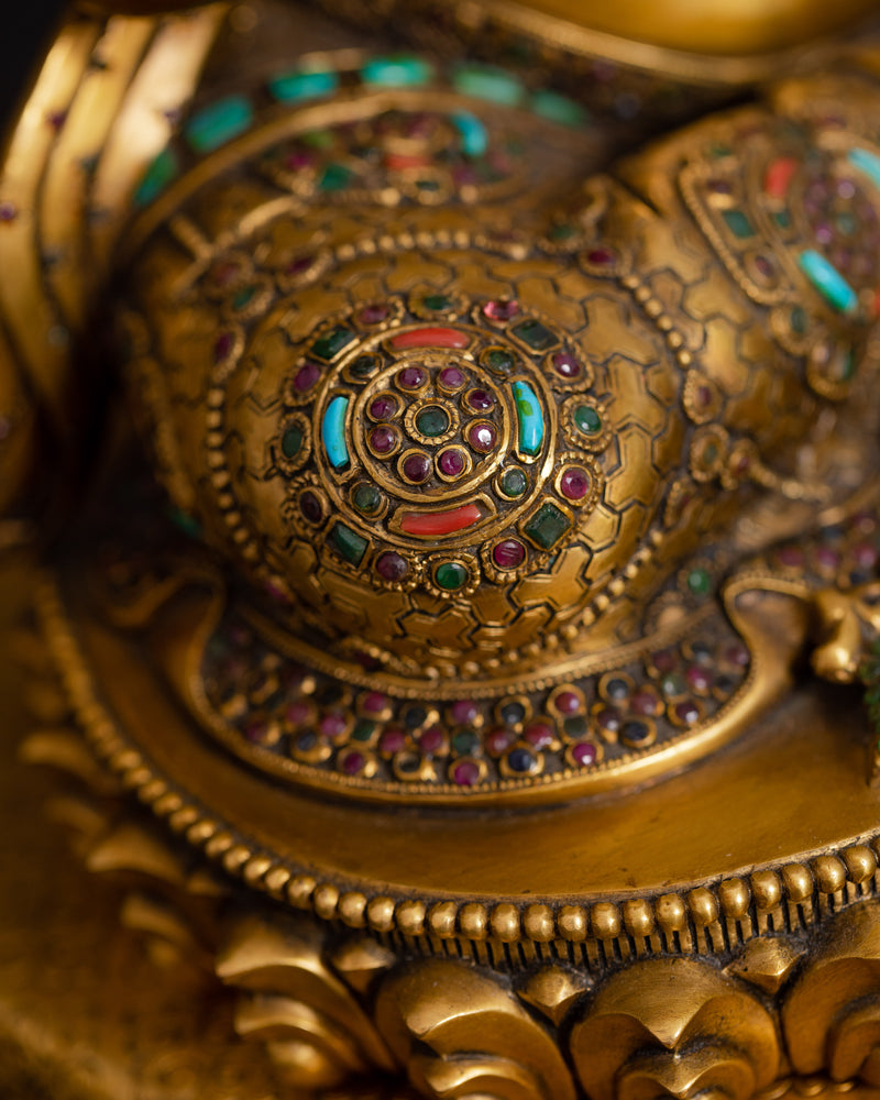 Dzambhala (Jambhala) Statue | Tibetan Wealth and Fortune deity