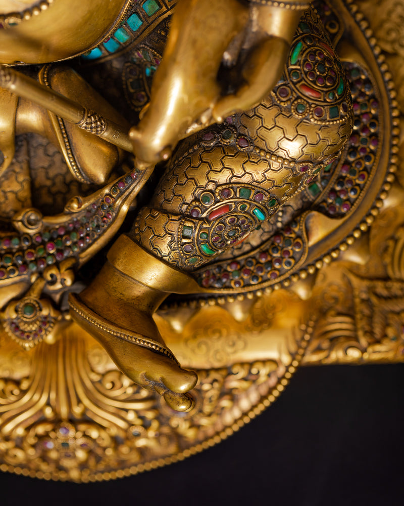 Dzambhala (Jambhala) Statue | Tibetan Wealth and Fortune deity