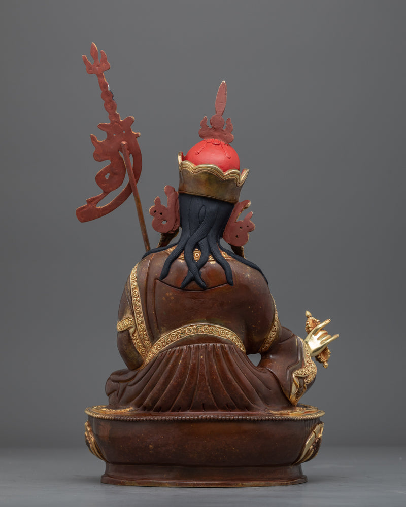 Guru Rinpoche Statue in Nepal | Handmade Traditional Artwork