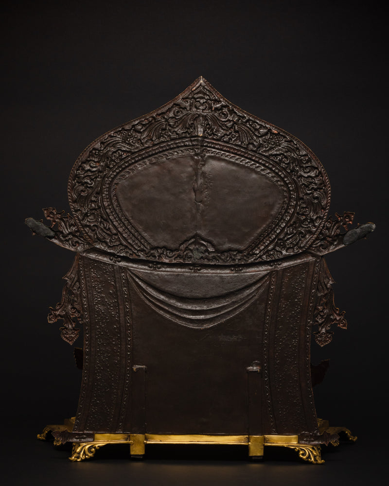 Manjushri Statue in Throne | Bodhisattva Wisdom Deity