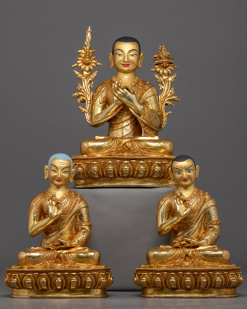Je Tsongkhapa Sculpture Set