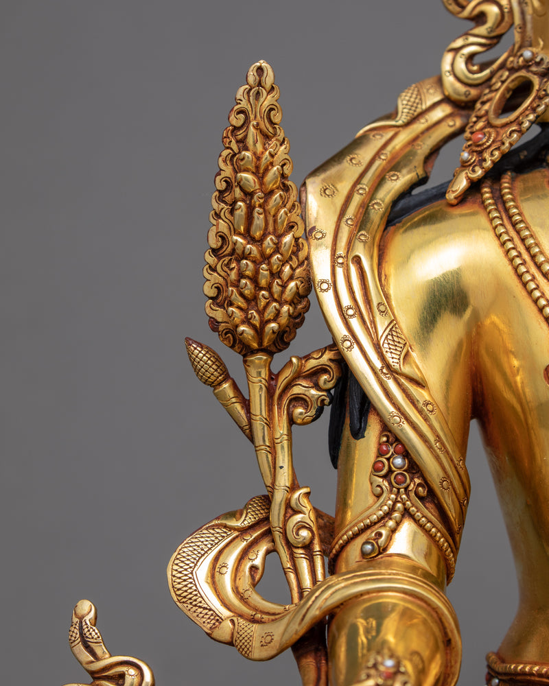 Ksitigarbha Statue | Tibetan Bodhisattva Sculpture