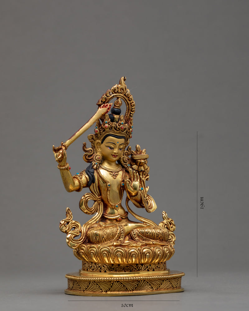 Manjushri Bodhisattva | Himalayan Buddhism Statue | Infinite wisdom