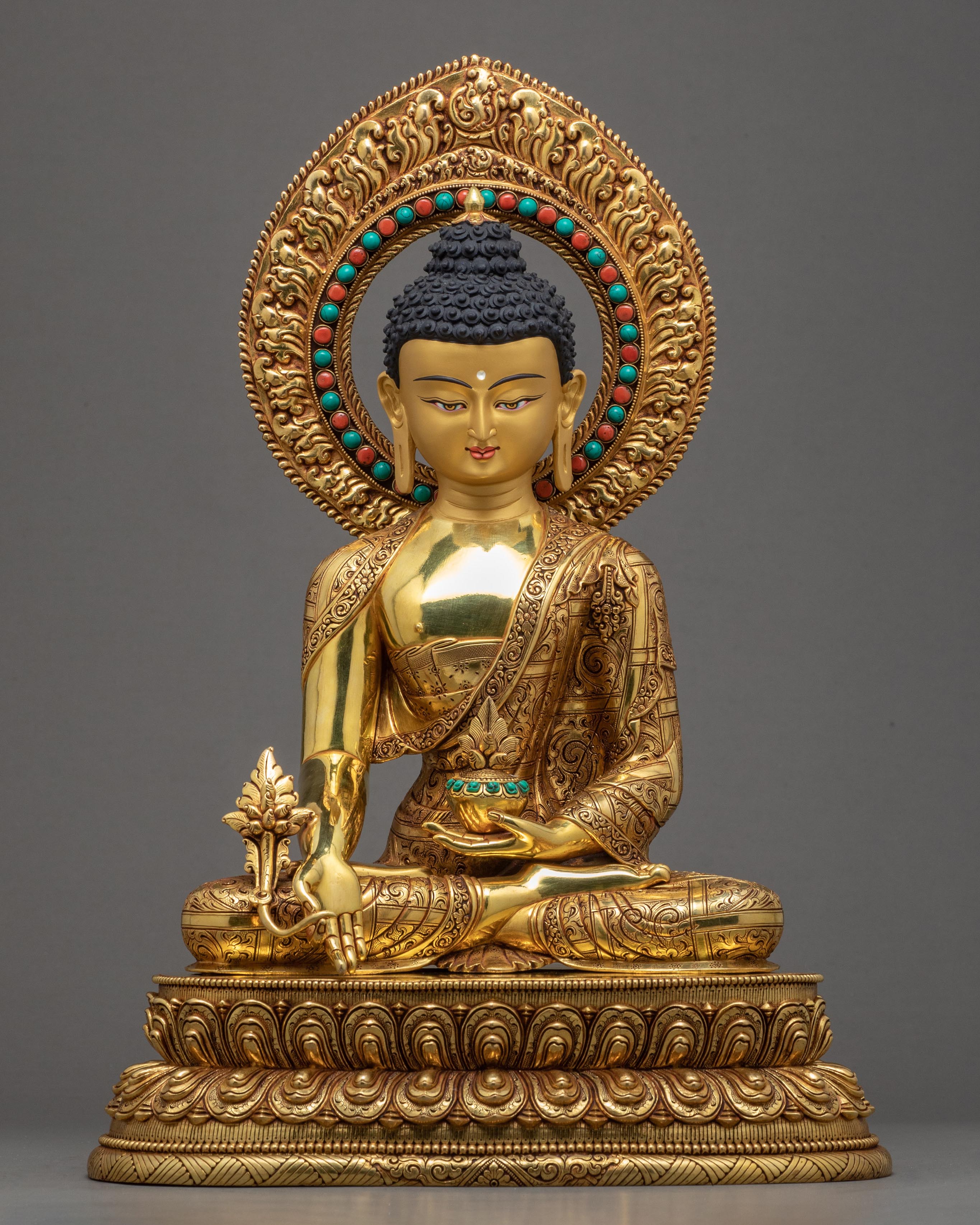 Bhaisajyaguru Deity Statue