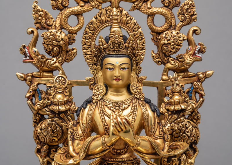Maitreya Buddha Statue | Tibetan Buddhist Sculpture