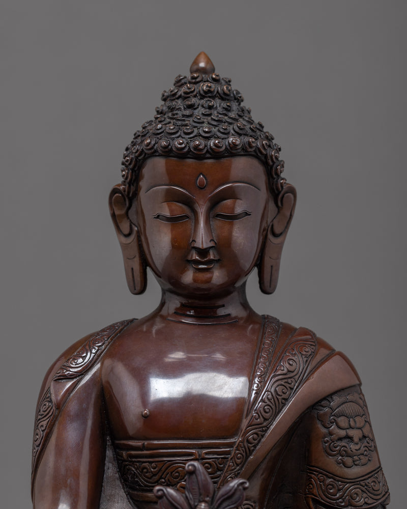 The Medicine Buddha Sculpture | Traditionally Crafted Statue