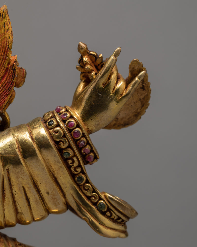 Mahakala  Bernagchen | Gold Plated Mahakala Statue