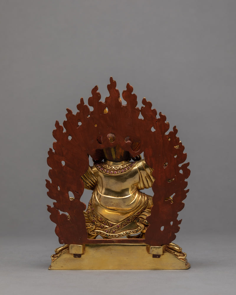 Mahakala  Bernagchen | Gold Plated Mahakala Statue