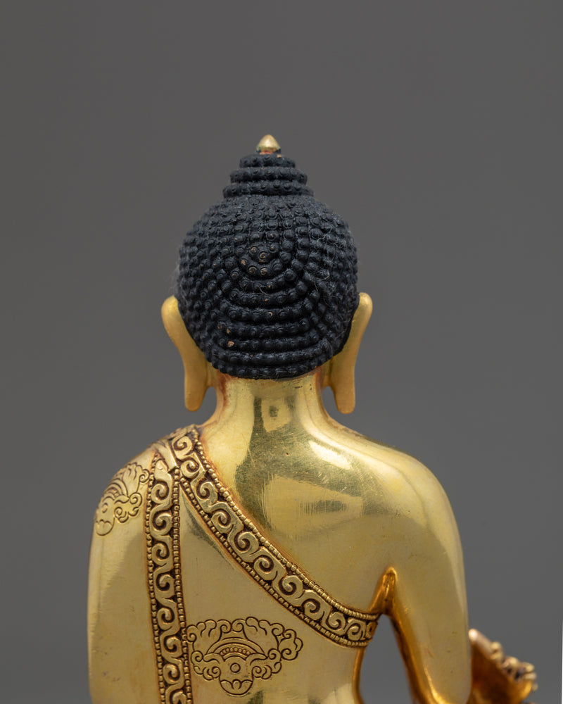 Medicine Buddha Sculpture | Traditional Buddhist Statue