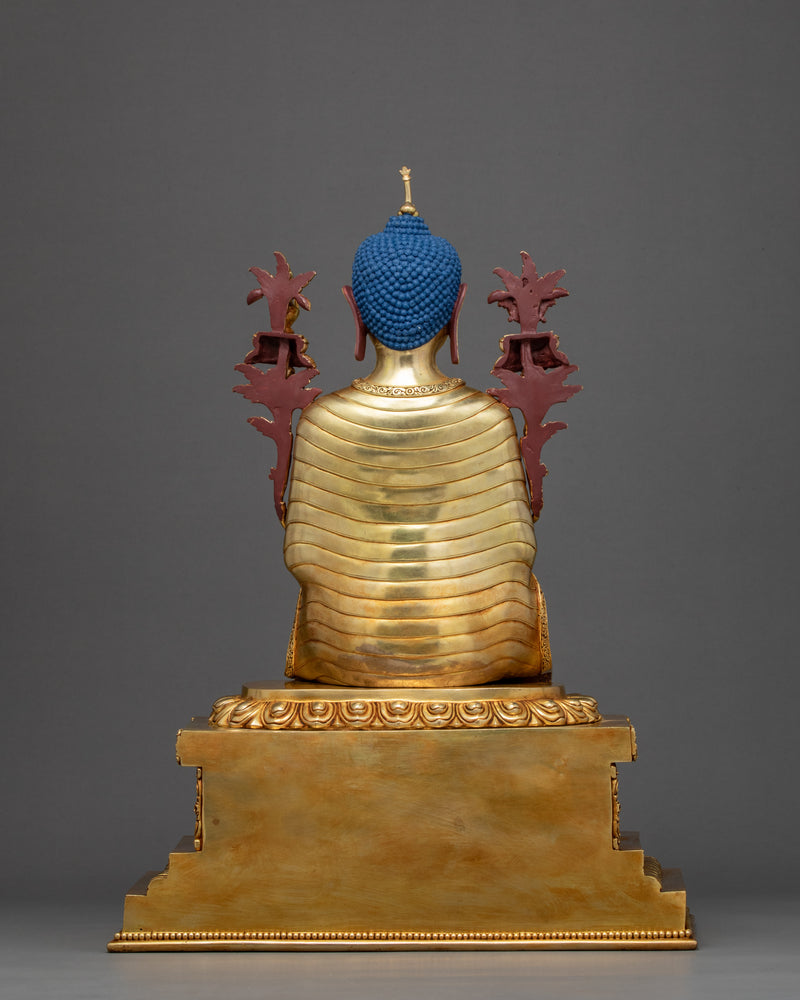 Indoor Maitreya Buddha Statue | Traditional Hand Carved Buddhist Art