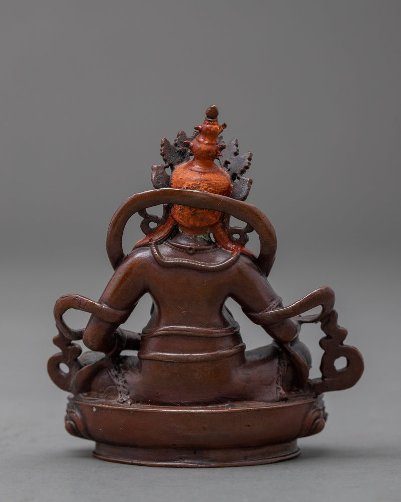Miniature Dzambhala Sculpture | Buddhist Ritual Art