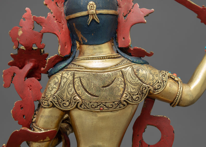 Manjushri Indoor Statue | Bodhisattva Wisdom Deity