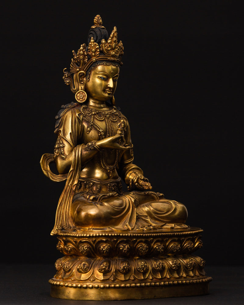Vajrasattva Statue | Ming Dynasty Inspired Rare Sculpture