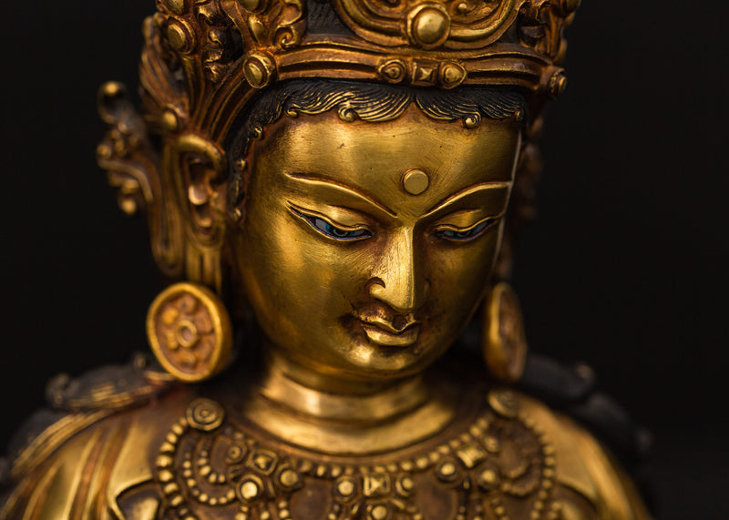 Vajrasattva Statue | Ming Dynasty Inspired Rare Sculpture