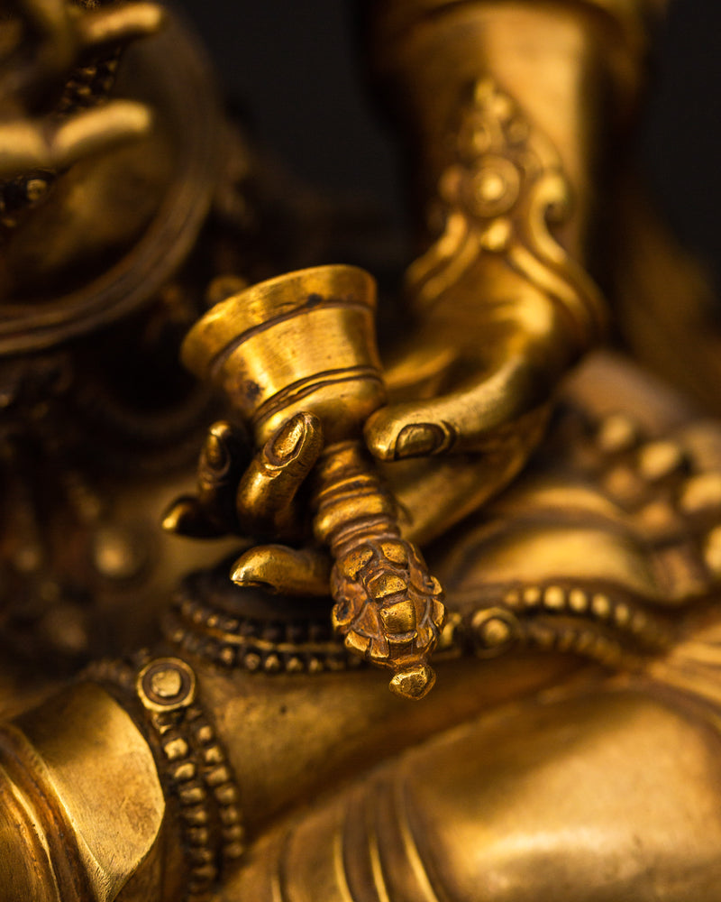 Vajrasattva Statue | Ming Dynasty Inspired Rare Sculpture
