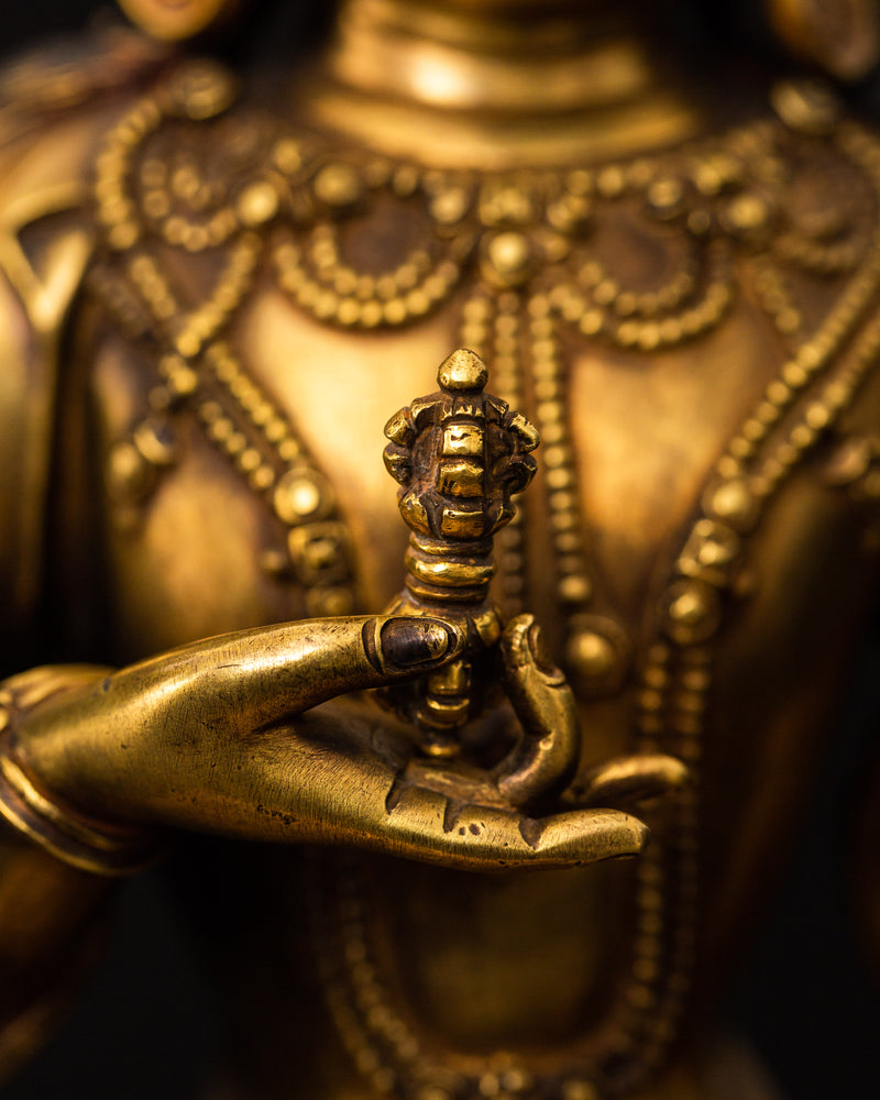 Vajrasattva Statue | Ming Dynasty Inspired Rare Sculpture
