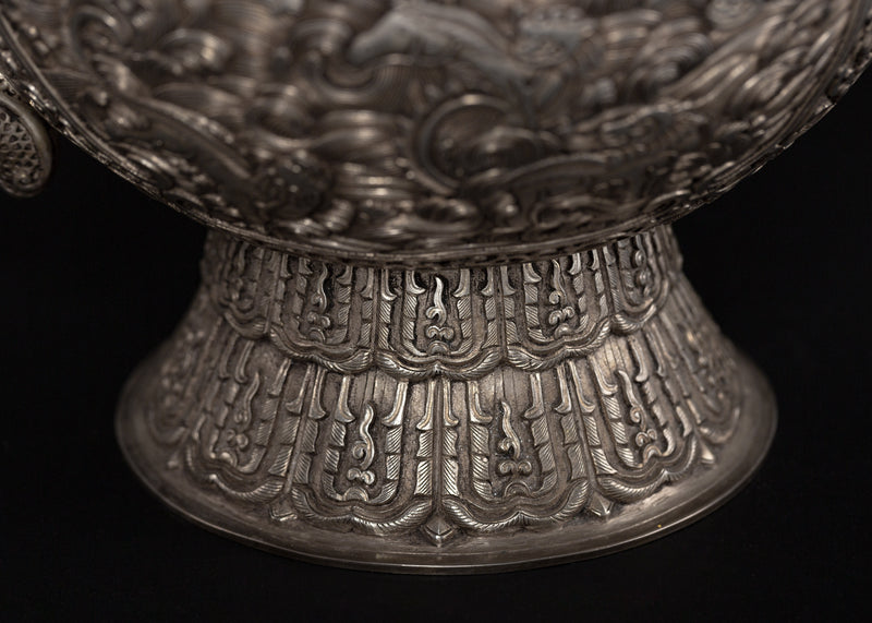 Traditional Tea Pot with Dragon | Ming Dynasty Inspired Artwork