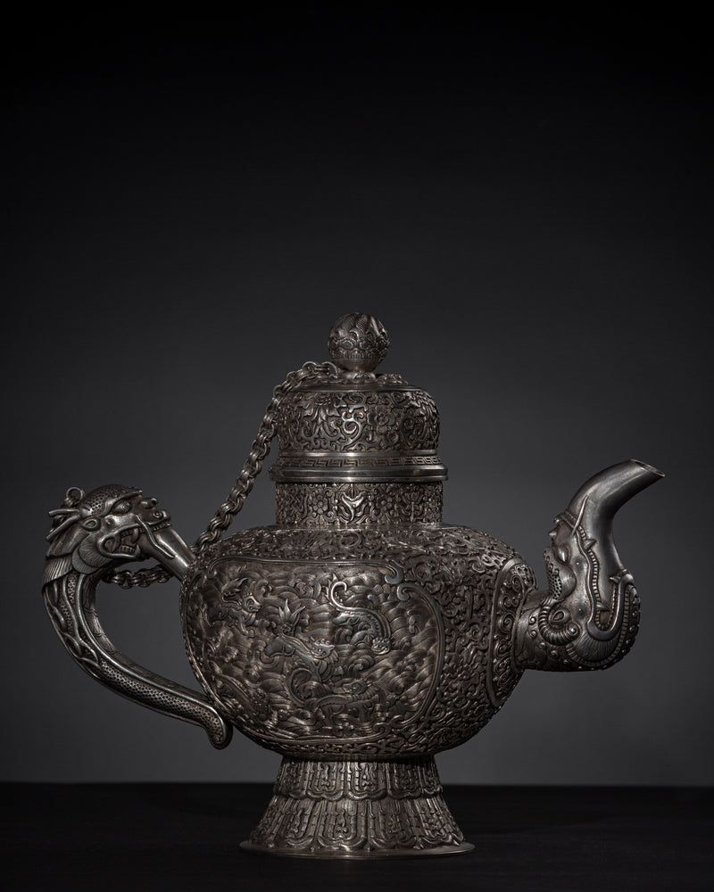 Traditional Tea Pot with Dragon