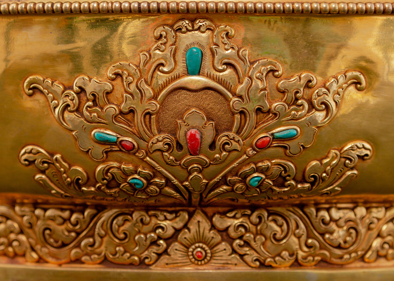 Guru Padmasambhava Statue | Born from Lotus Master
