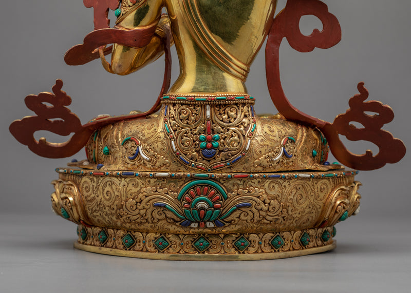 Manjushri Bodhisattva Statue | Bodhisattva Of Wisdom Handicraft