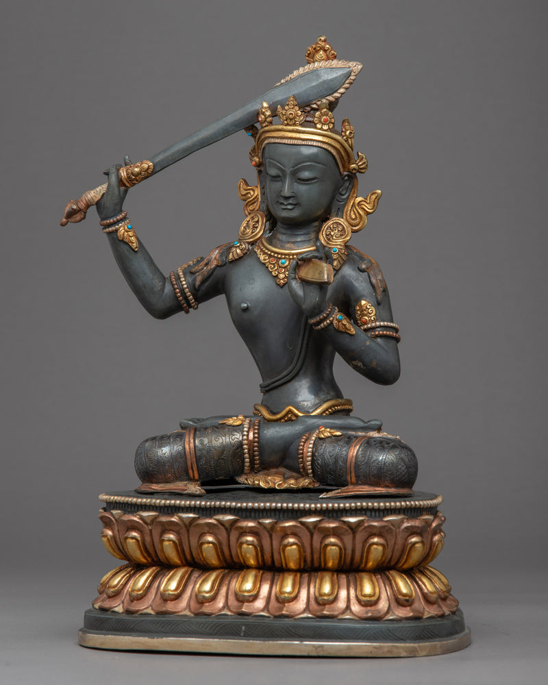 Manjushri Practice Statue | Buddhist Wisdom Deity
