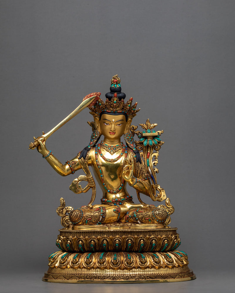 Boddhisattva Statue Set | Traditional Buddhist Art | Vajrasattva statue with Bodhisattvas