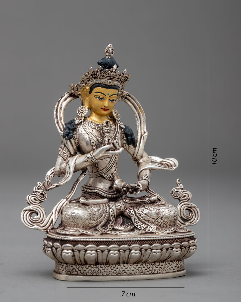 Vajrasattva Mini Statue | Traditional Dorje Sempa Art