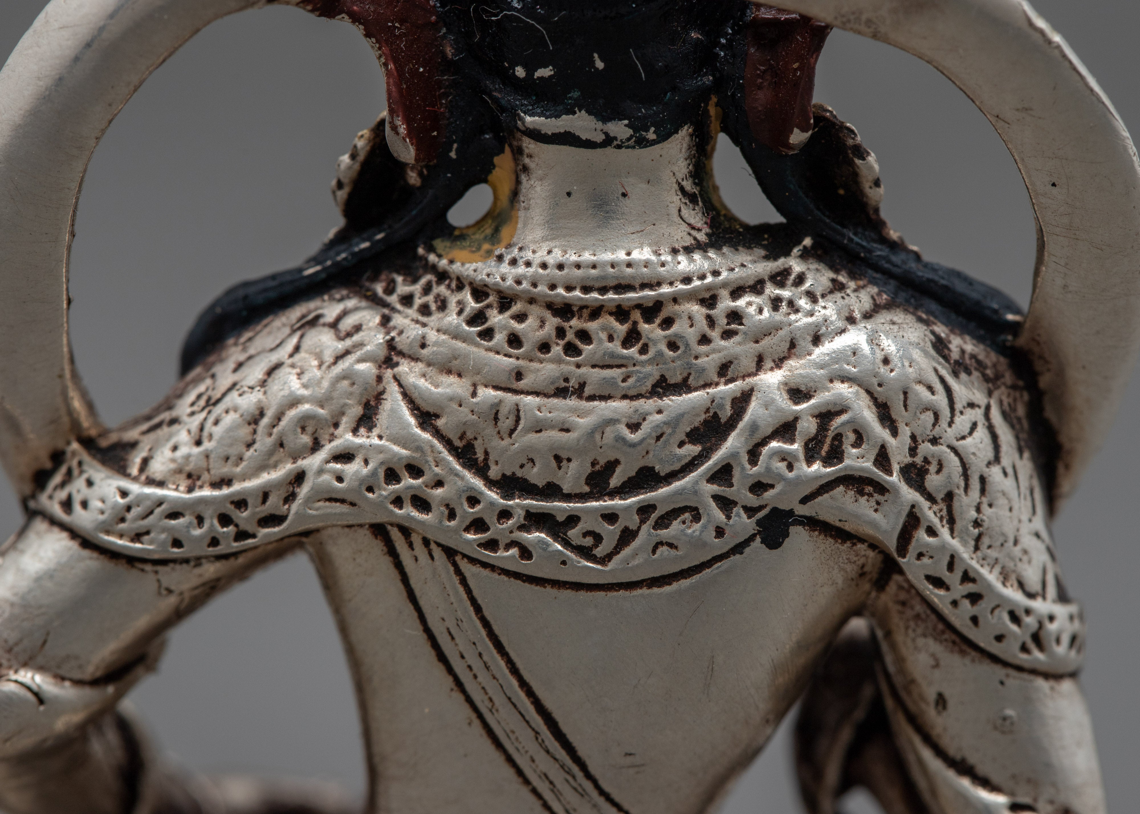 Vajrasattva Mini Statue | Traditional Dorje Sempa Art