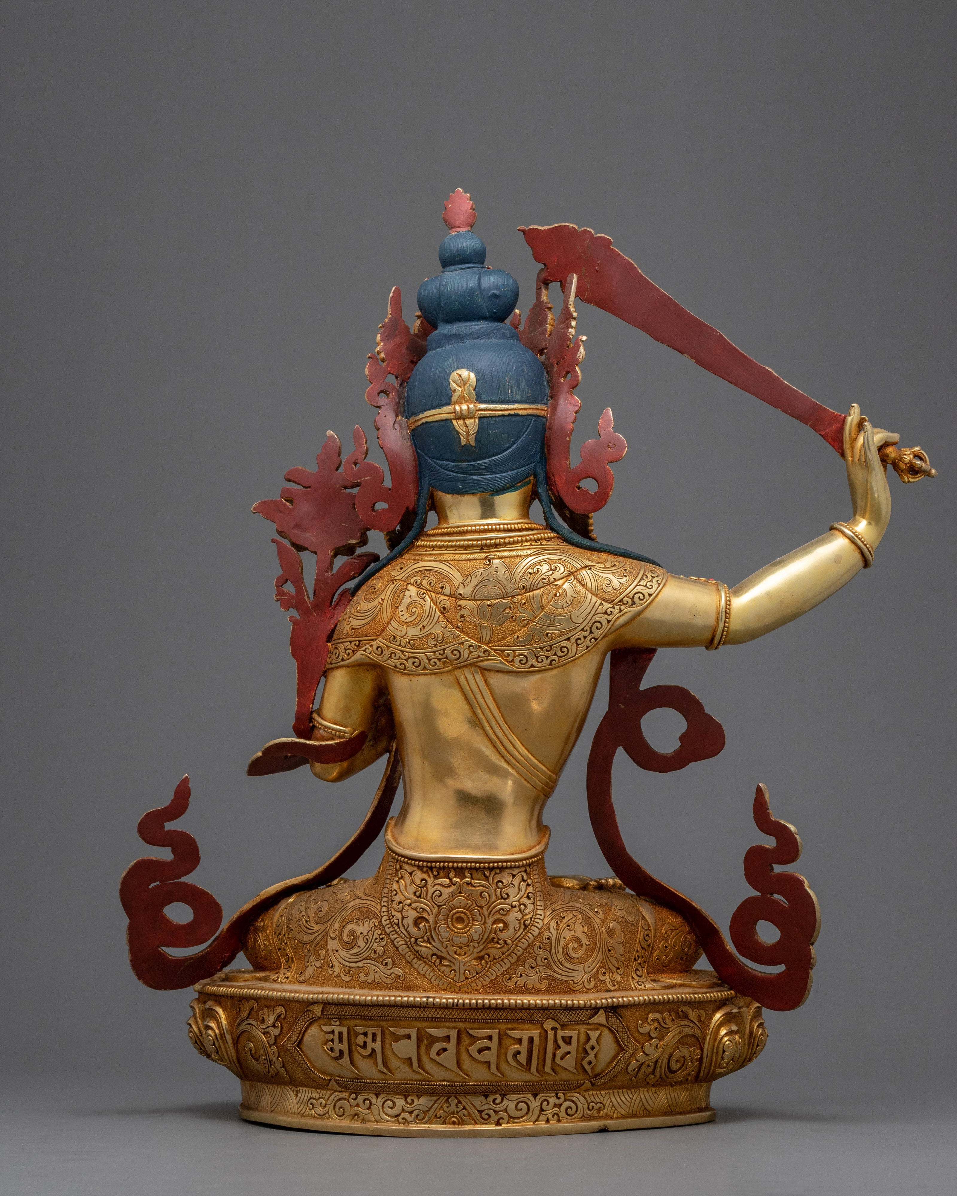 Wisdom Deity Manjushri | Buddhist Bodhisattva Statue
