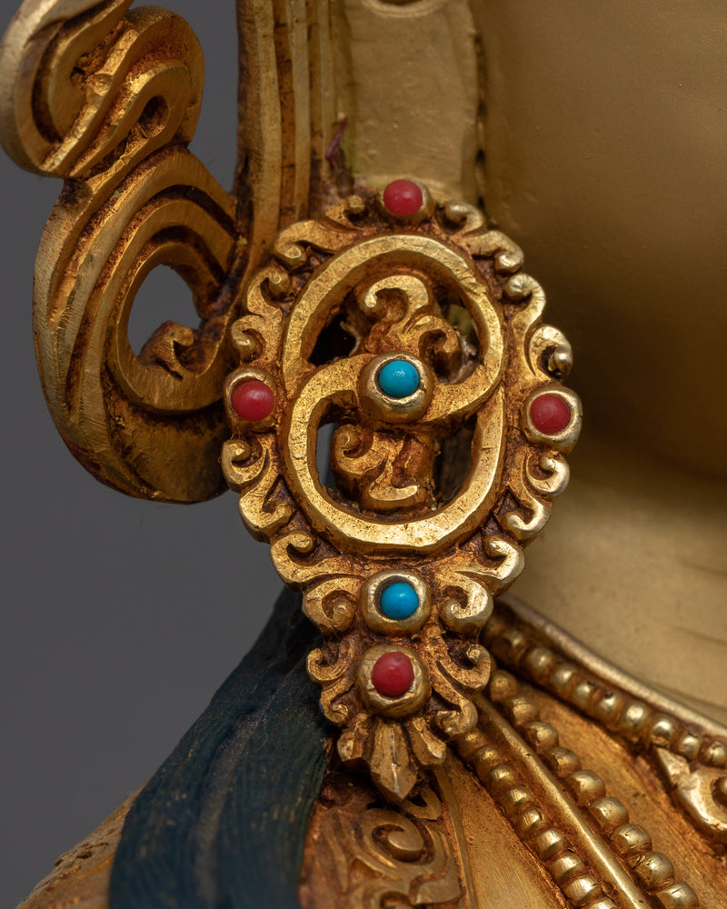 Wisdom Deity Manjushri | Buddhist Bodhisattva Statue