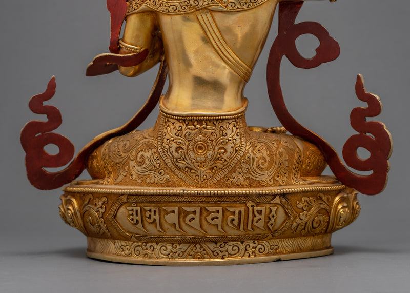 Wisdom Deity Manjushri | Buddhist Bodhisattva Statue
