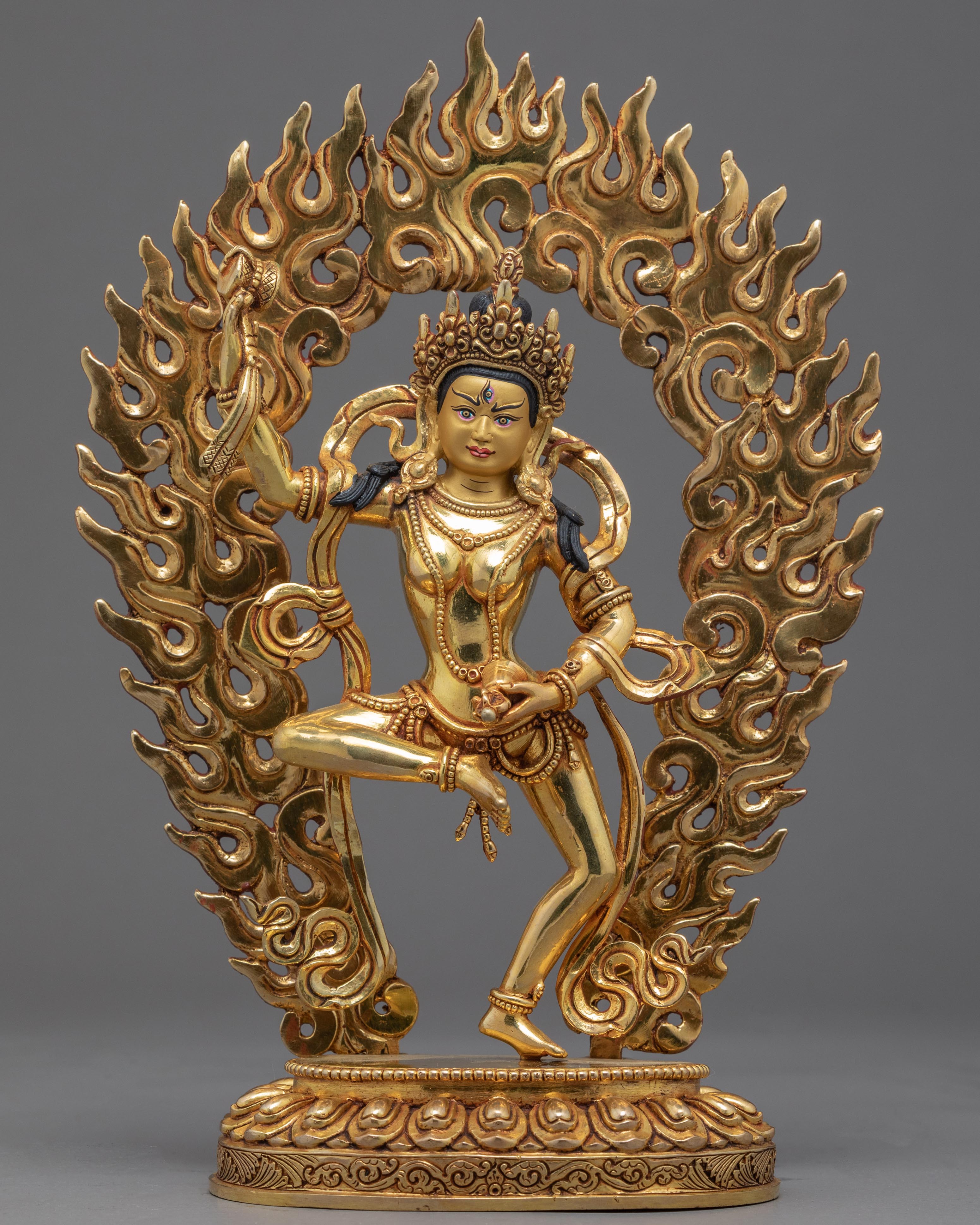 Machig Labdron Gold Statue 