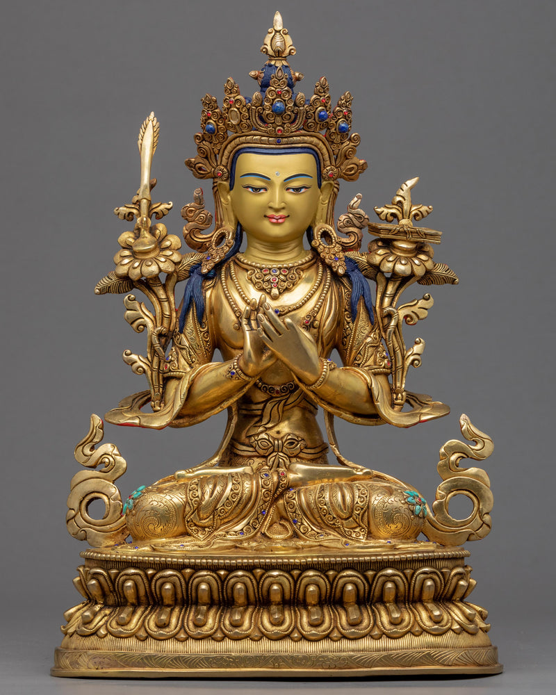 Manjushri Bodhisattva Of Wisdom Statue