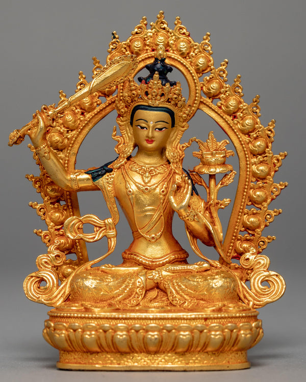 Mini Manjushri Sculpture 